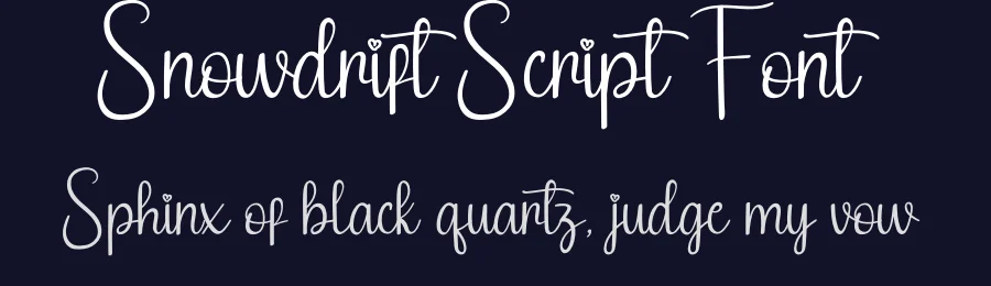 Snowdrift Script Font by andikastudio — Script Handwritten Font — thumbnail 2