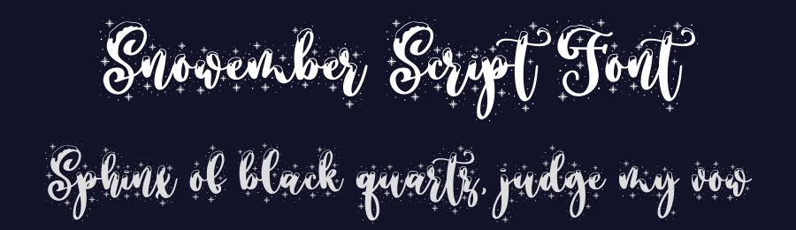 Snowember Script Font by Abo Daniel — Script Handwritten Font — thumbnail 2
