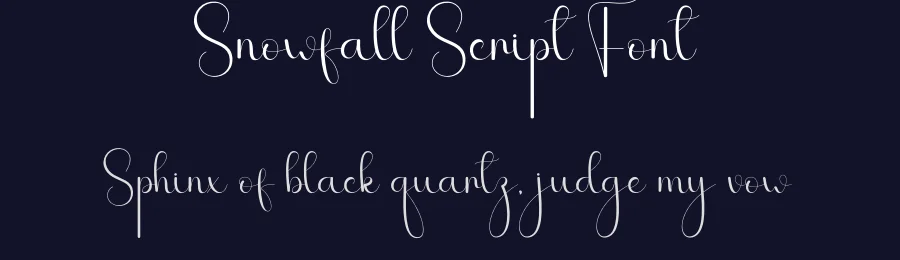 Snowfall Script Font by andikastudio — Script Handwritten Font — thumbnail 2