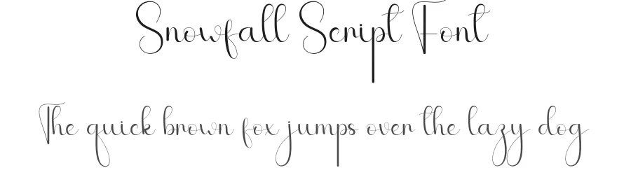 Snowfall Script Font by andikastudio — Script Handwritten Font