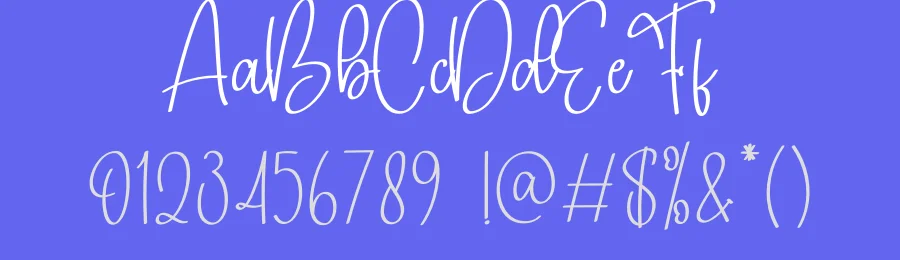 Snowflake Obsidian Simple Handwritten Font by creativeletter — Script Handwritten Font — thumbnail 3