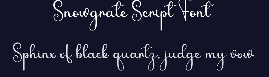 Snowgrate Script Font by andikastudio — Script Handwritten Font — thumbnail 2