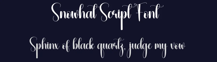 Snowhat Script Font by creativeletter — Script Handwritten Font — thumbnail 2