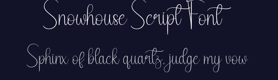 Snowhouse Script Font by andikastudio — Script Handwritten Font — thumbnail 2