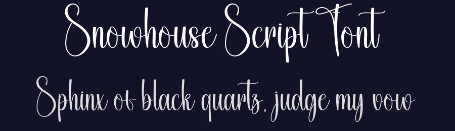 Snowhouse Script Font by creativeletter — Script Handwritten Font — thumbnail 2