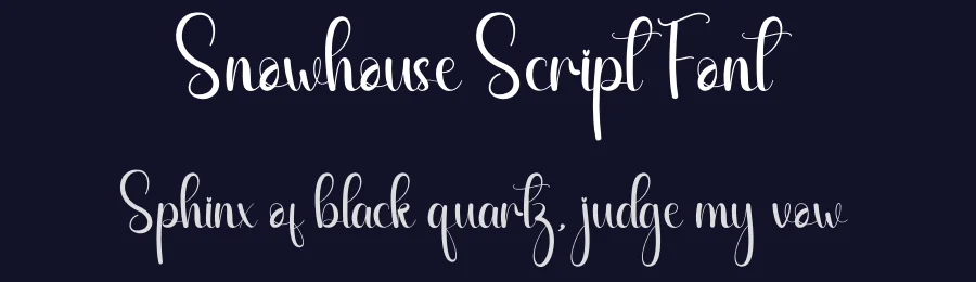 Snowhouse Script Font by andikastudio — Script Handwritten Font — thumbnail 2