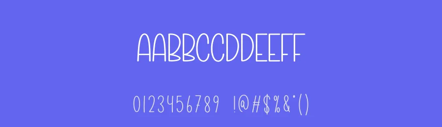 Snowhouse – Simple Handmade Font by creativeletter — Display Font — thumbnail 3