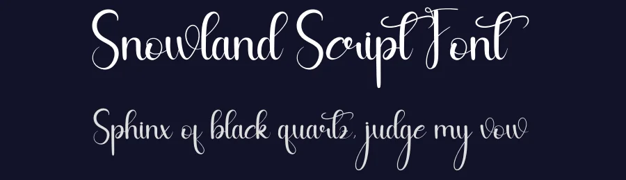 Snowland Script Font by andikastudio — Script Handwritten Font — thumbnail 2