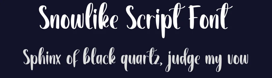 Snowlike Script Font by inermediaSTUDIO — Display Font — thumbnail 2