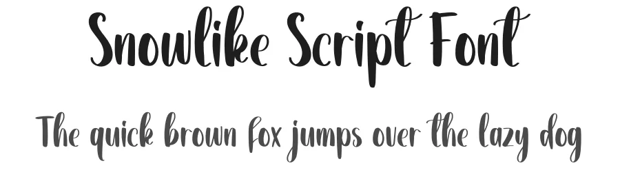 Snowlike Script Font by inermediaSTUDIO — Display Font