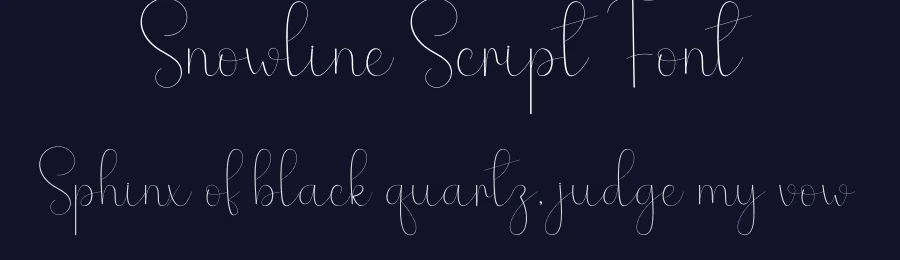 Snowline Script Font by andikastudio — Script Handwritten Font — thumbnail 2
