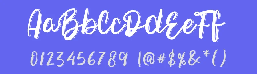 Snowlove Script Font by freshtypeink — Script Handwritten Font — thumbnail 3