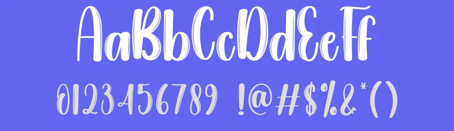 Snowly Brush Font by creativeletter — Script Handwritten Font — thumbnail 3