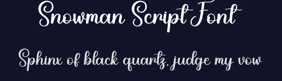 Snowman Script Font by andikastudio — Script Handwritten Font — thumbnail 2
