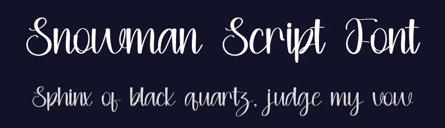 Snowman Script Font by inermediaSTUDIO — Script Handwritten Font — thumbnail 2