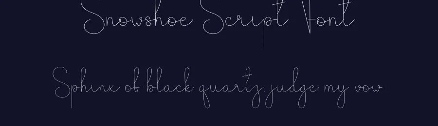 Snowshoe Script Font by andikastudio — Script Handwritten Font — thumbnail 2