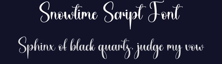 Snowtime Script Font by andikastudio — Script Handwritten Font — thumbnail 2