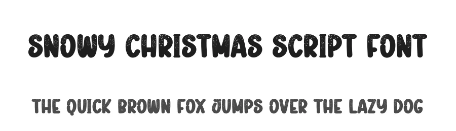 Snowy Christmas Script Font by creativeletter — Display Font
