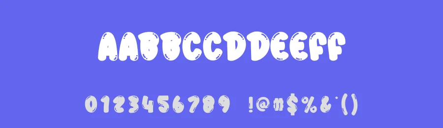 Soap Bubble Display Font by andikastudio — Display Font — thumbnail 3