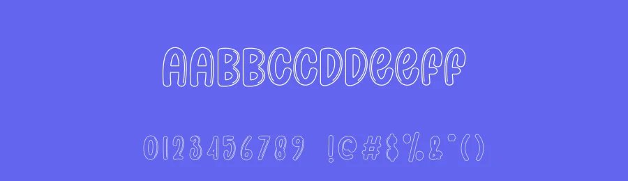 Soap Bubble Display Font by andikastudio — Display Font — thumbnail 3