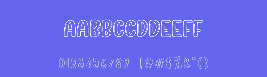 Soap Bubble Display Font by creativeletter — Display Font — thumbnail 3