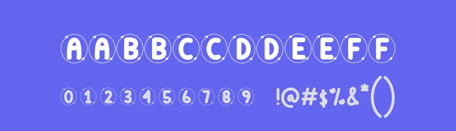 Soap Bubble Display Font by andikastudio — Display Font — thumbnail 3