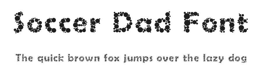 Soccer Dad Font by welovefont β Display Font