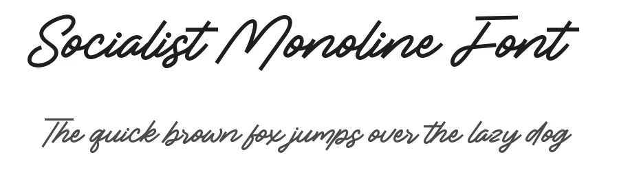 Socialist Monoline Font by balpirick — Decorative Font
