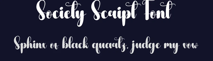 Society Script Font by andikastudio — Script Handwritten Font — thumbnail 2