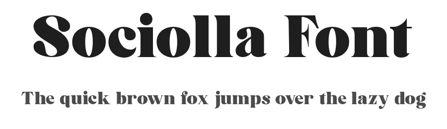 Sociolla Font by burntilldead — Serif Font