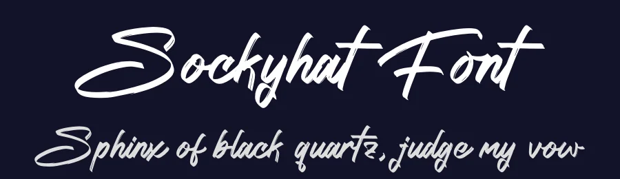 Sockyhat Font by letterenastudios — Script Handwritten Font — thumbnail 2