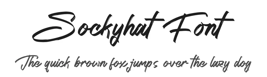 Sockyhat Font by letterenastudios — Script Handwritten Font