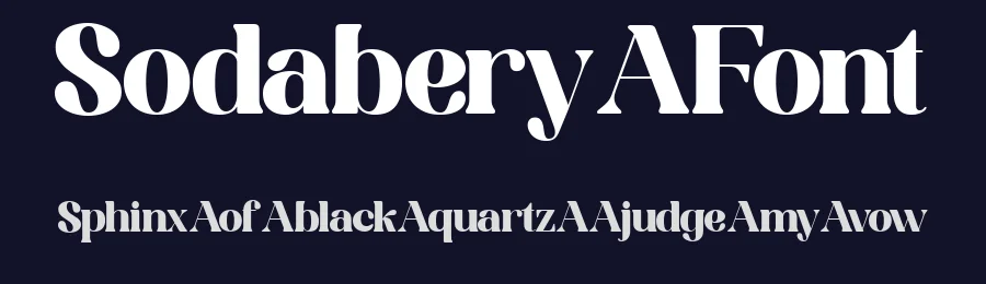 Sodabery Font by Taboja Std — Decorative Font — thumbnail 2