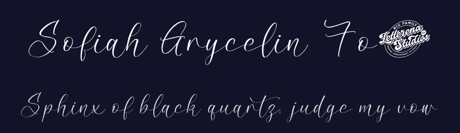Sofiah Grycelin Font by letterenastudios — Script Handwritten Font — thumbnail 2