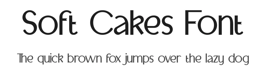 Soft Cakes Font by edricstudio — Sans Serif Font