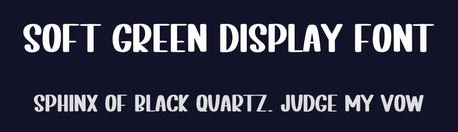 Soft Green Display Font by inermediaSTUDIO — Script Handwritten Font — thumbnail 2
