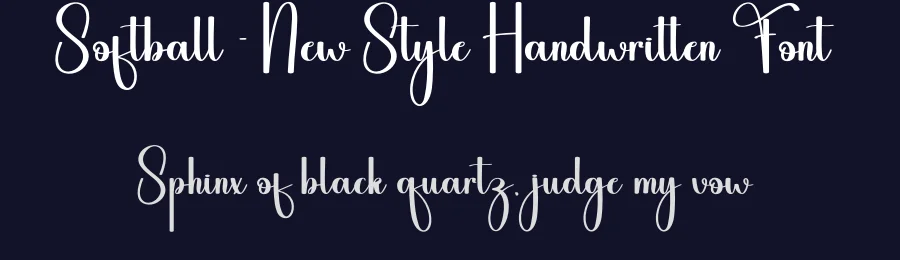 Softball – New Style Handwritten Font by andikastudio — Script Handwritten Font — thumbnail 2