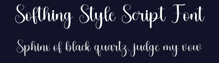 Softhing Style Script Font by freshtypeink — Script Handwritten Font — thumbnail 2