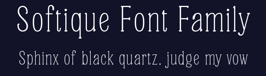 Softique Font Family by ahweproject — Display Font — thumbnail 2