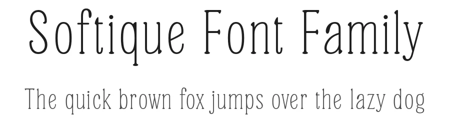 Softique Font Family by ahweproject — Display Font