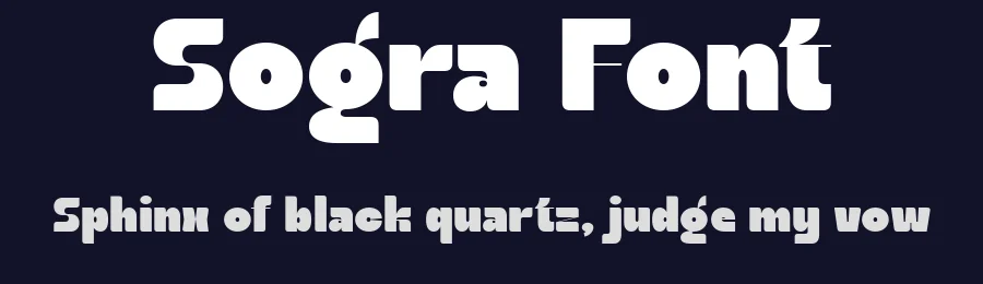 Sogra Font by Say Studio — Display Font — thumbnail 2