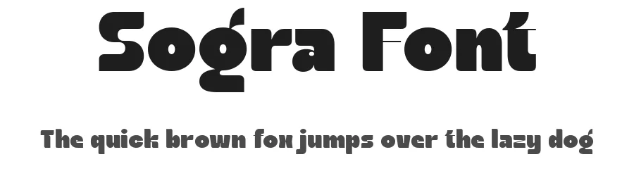Sogra Font by Say Studio — Display Font