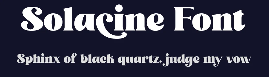Solacine Font by ahweproject — Display Font — thumbnail 2
