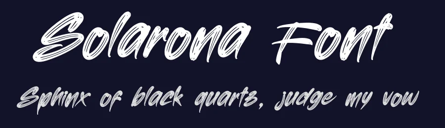 Solarona Font by NTC Graphic — Script Handwritten Font — thumbnail 2