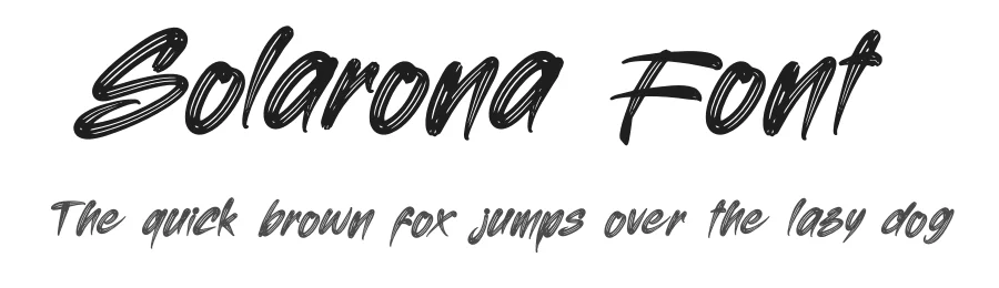 Solarona Font by NTC Graphic โ Script Handwritten Font