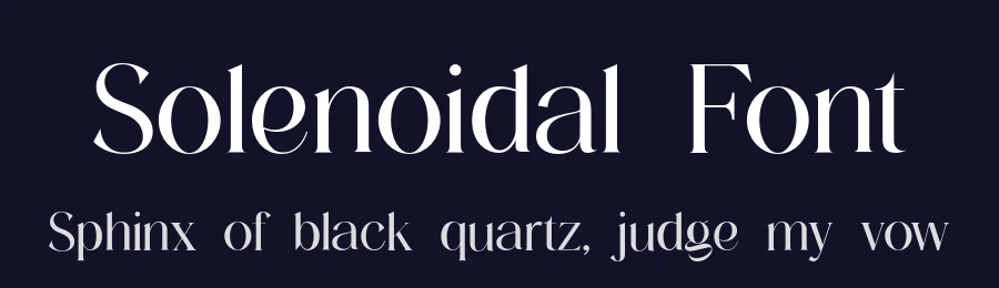 Solenoidal Font by UICreative — Serif Font — thumbnail 2