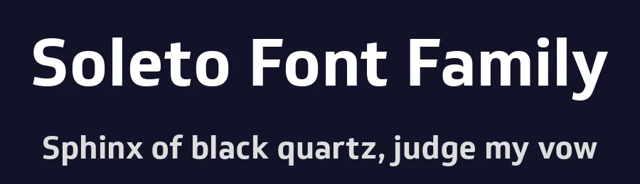 Soleto Font Family by daltonmaag — Sans Serif Font — thumbnail 2