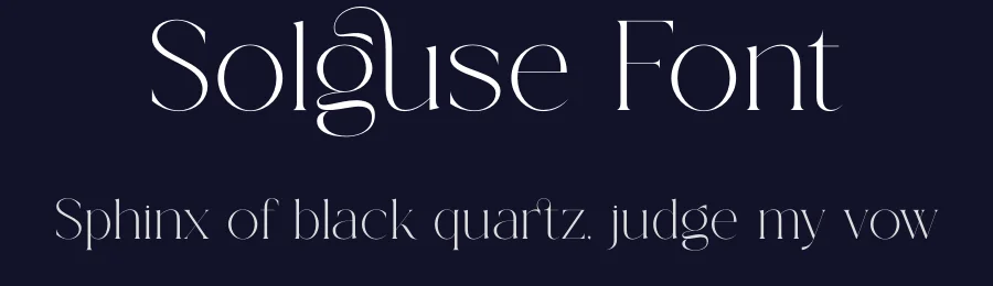 Solguse Font by Gridline Type — Serif Font — thumbnail 2