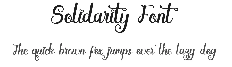 Solidarity Font by inermediaSTUDIO — Script Handwritten Font