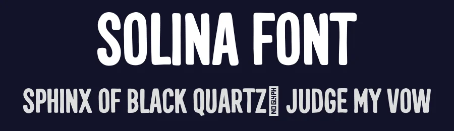 Solina Font by vpcreativeshop — Display Font — thumbnail 2